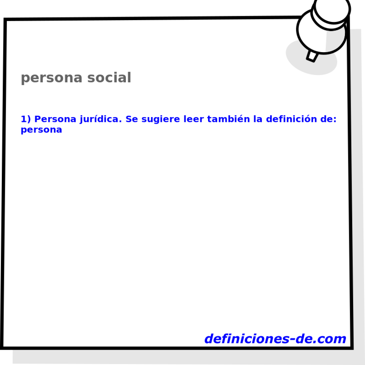 persona social 