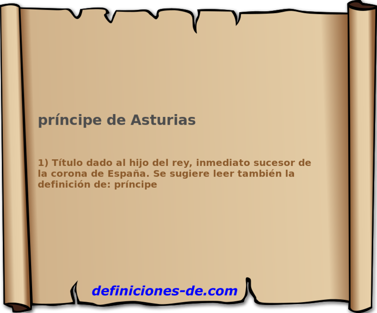 prncipe de Asturias 