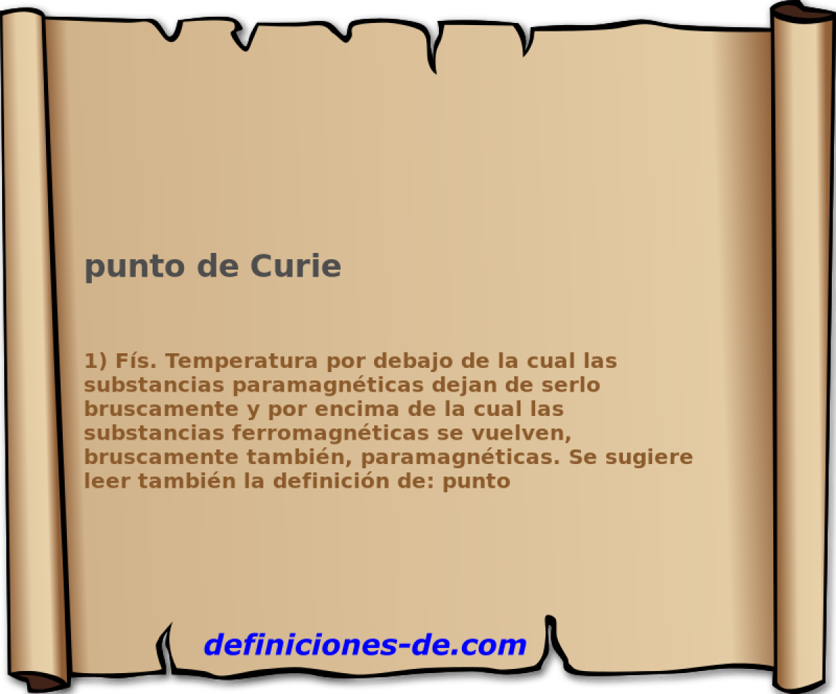 punto de Curie 