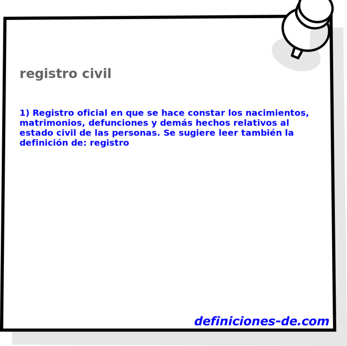 registro civil 