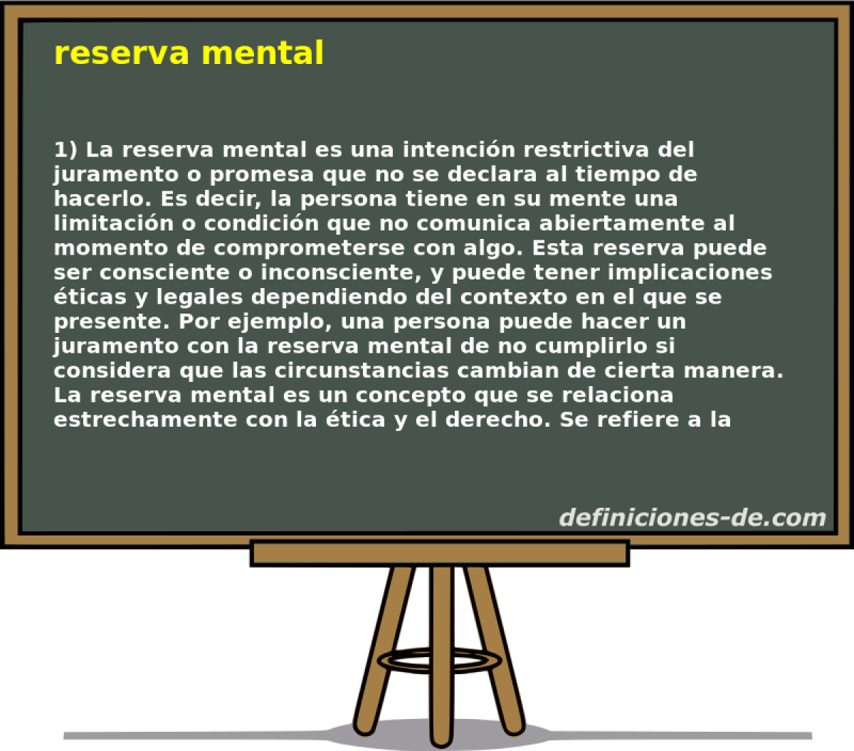 reserva mental 