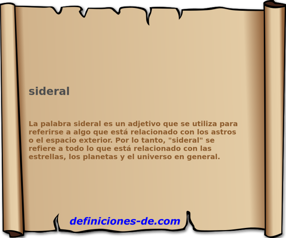 sideral 