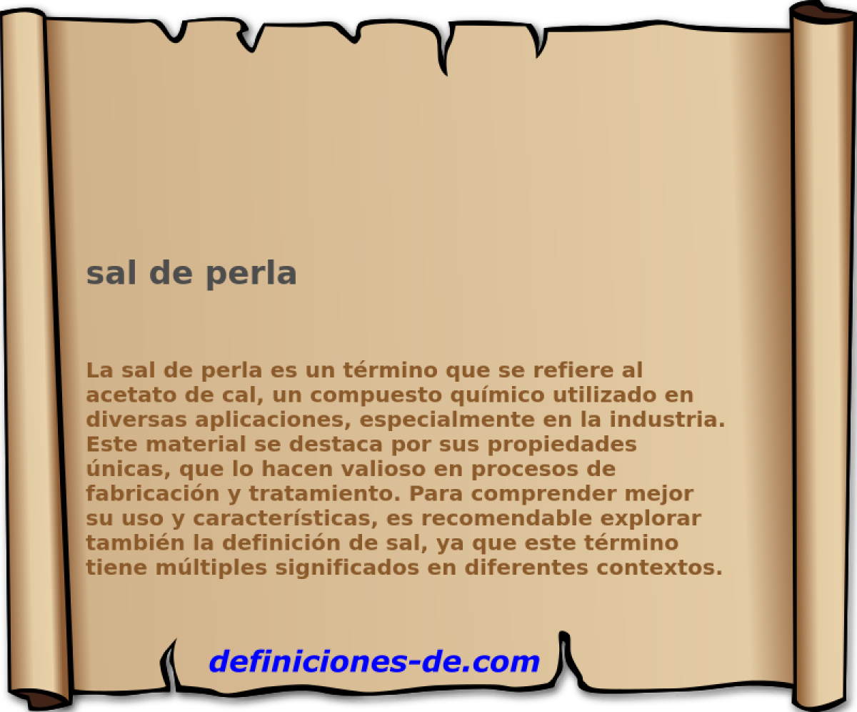 sal de perla 