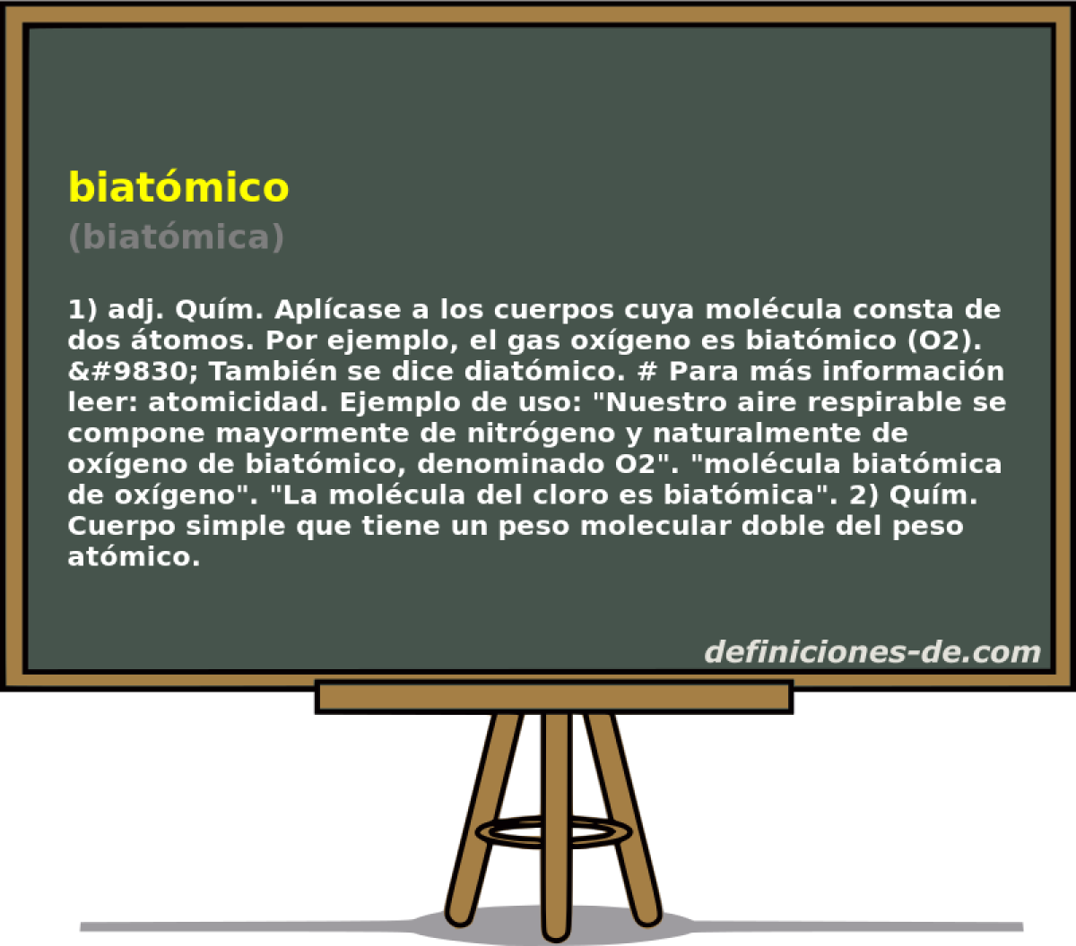biatmico (biatmica)