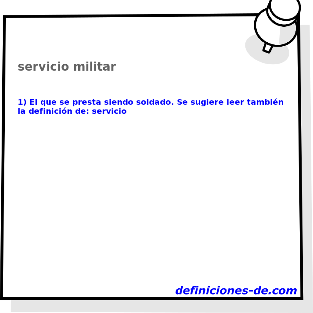 servicio militar 