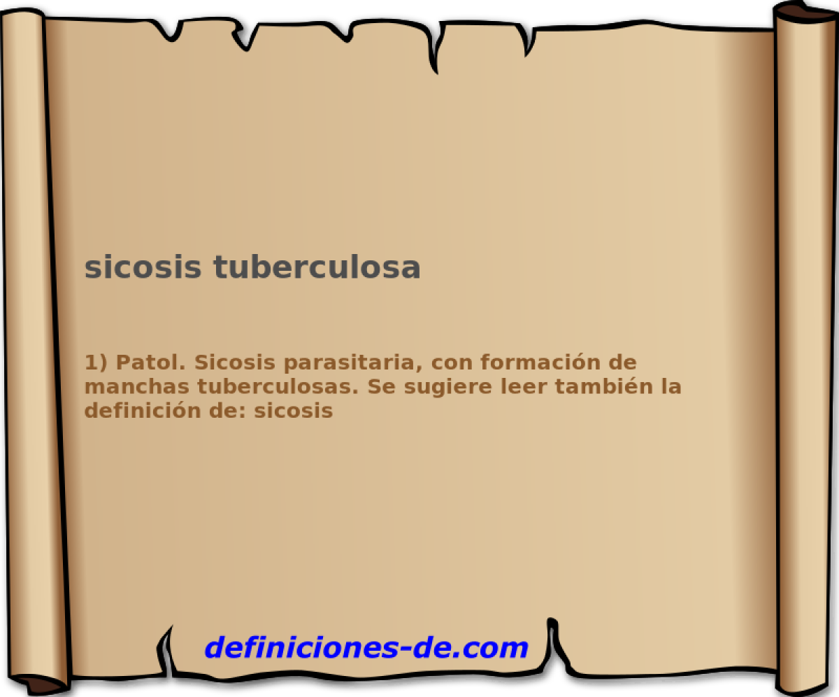 sicosis tuberculosa 