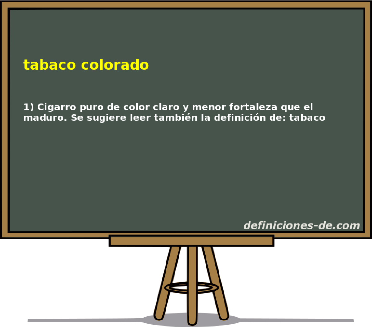 tabaco colorado 