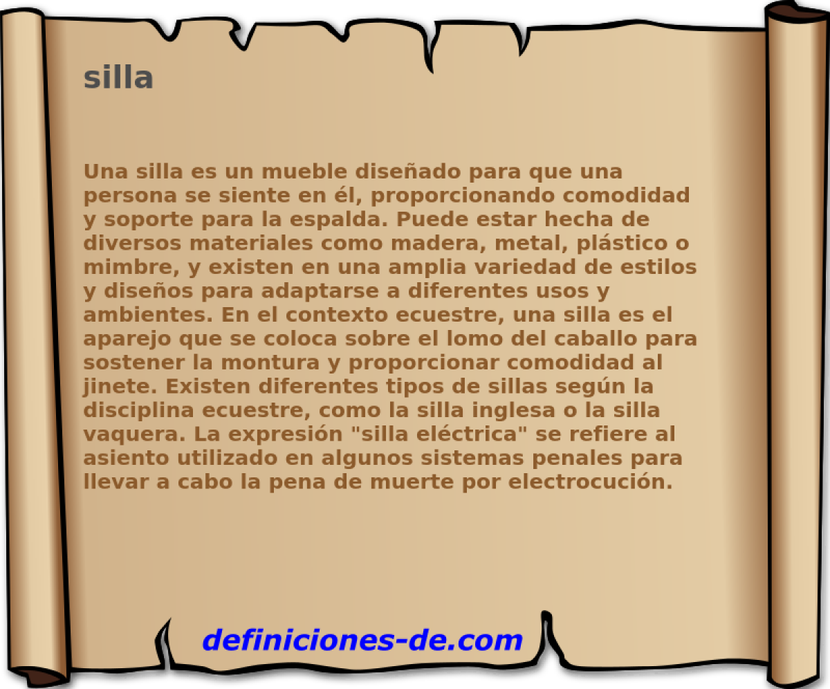 silla 