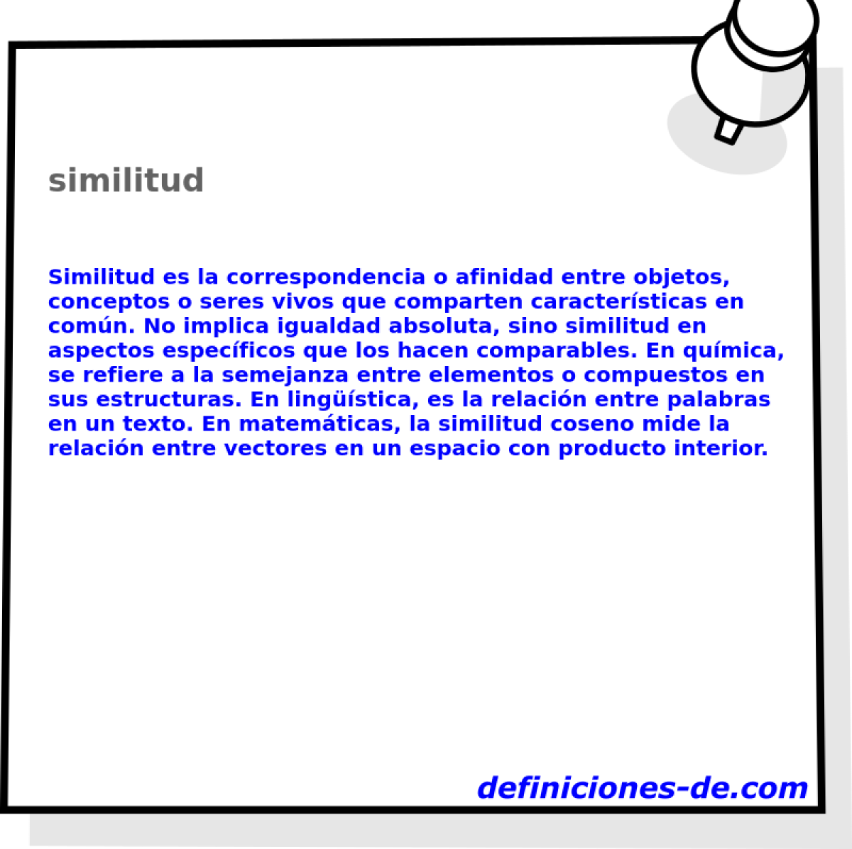 similitud 