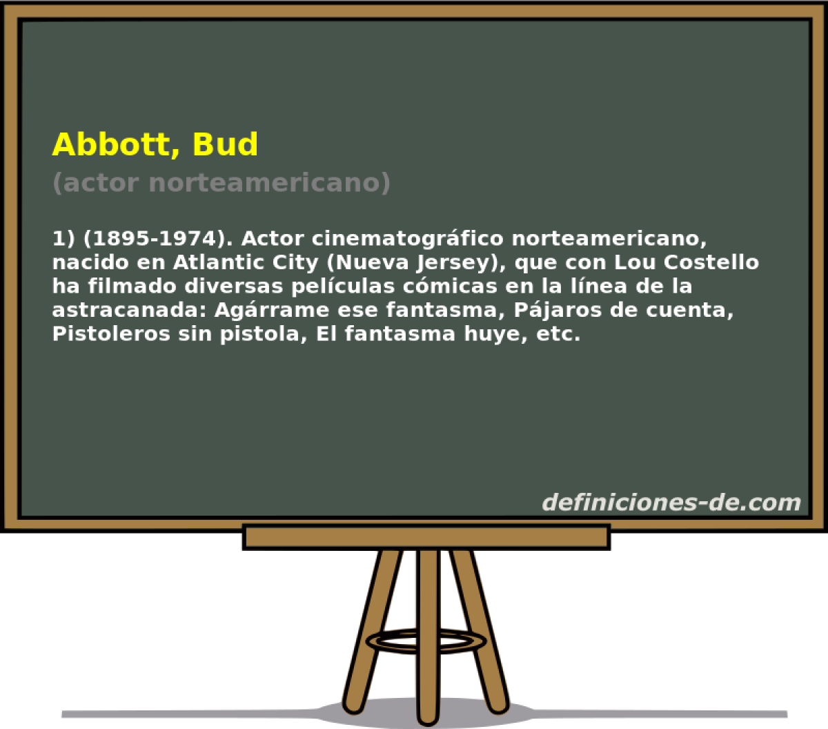 Abbott, Bud (actor norteamericano)