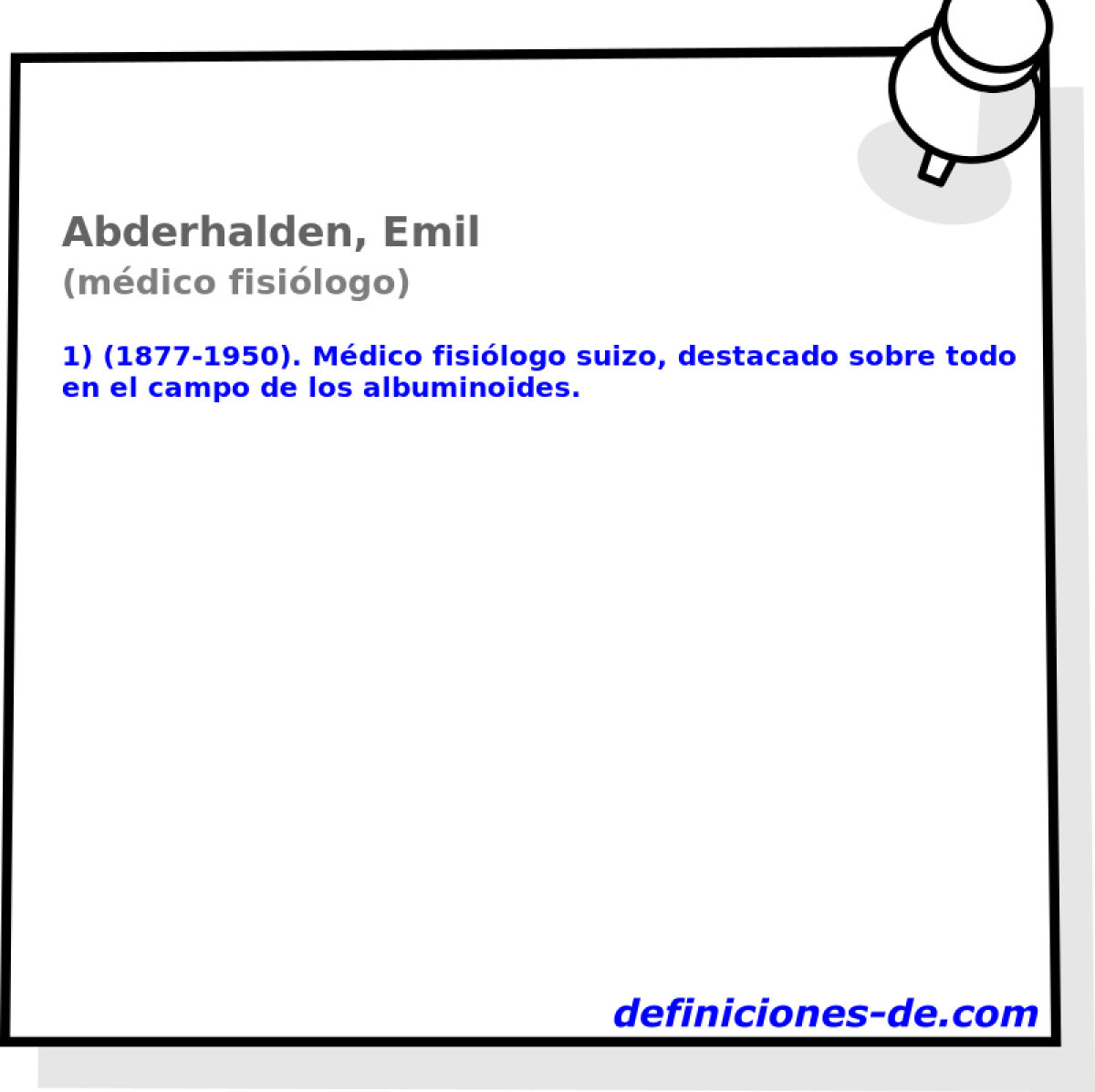 Abderhalden, Emil (mdico fisilogo)