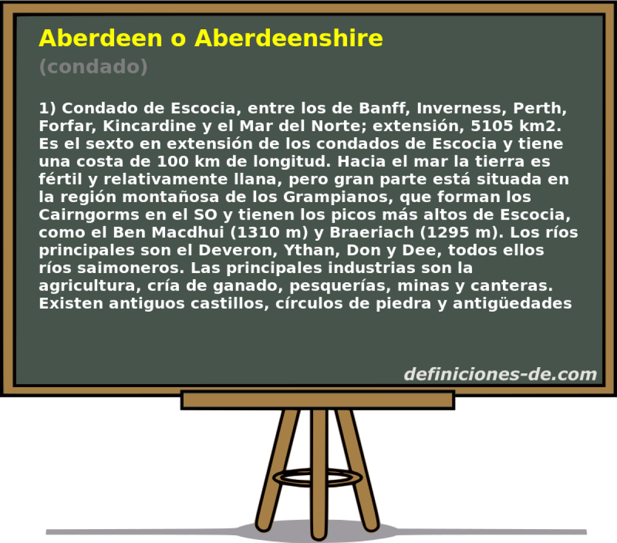 Aberdeen o Aberdeenshire (condado)