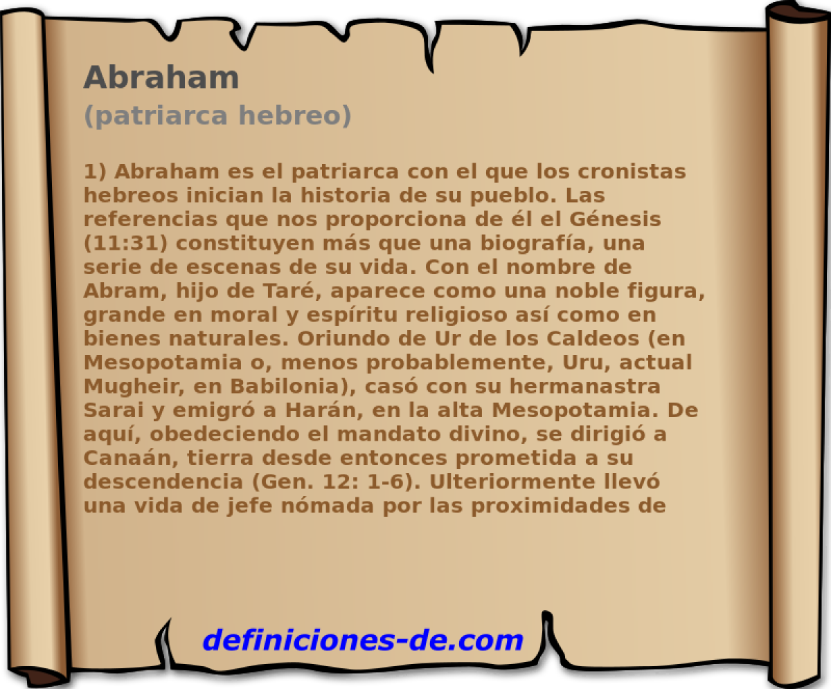 Abraham (patriarca hebreo)