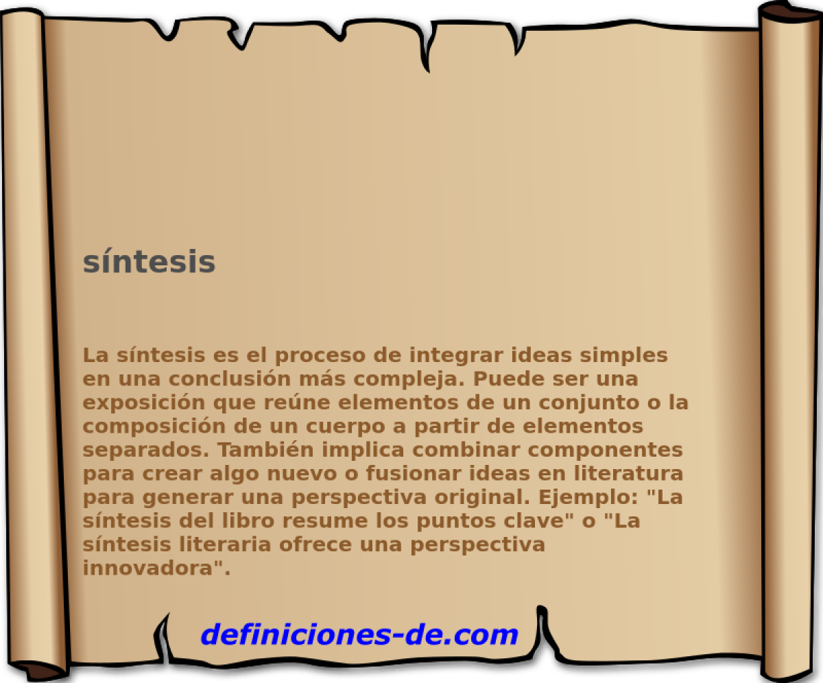 sntesis 