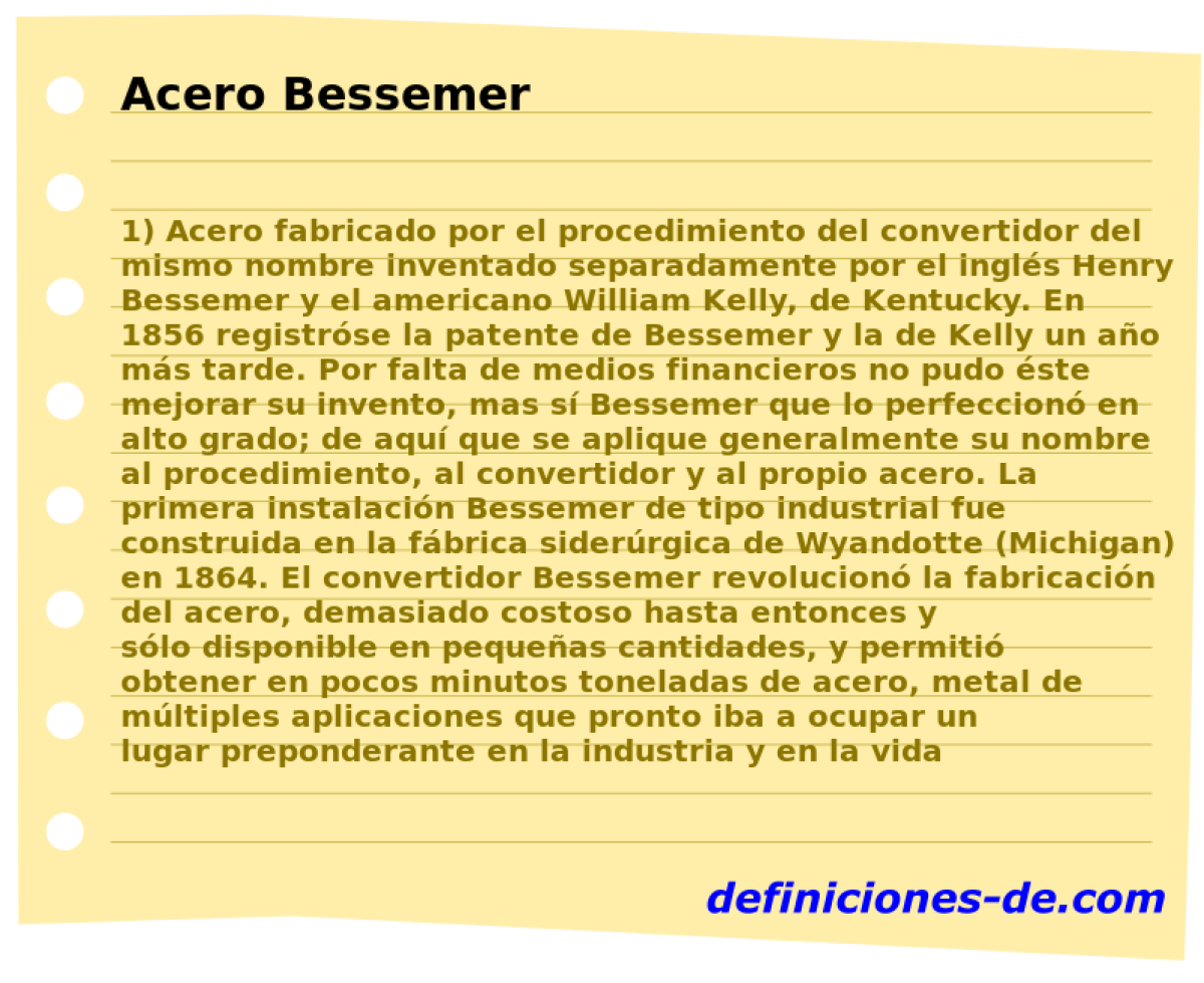 Acero Bessemer 