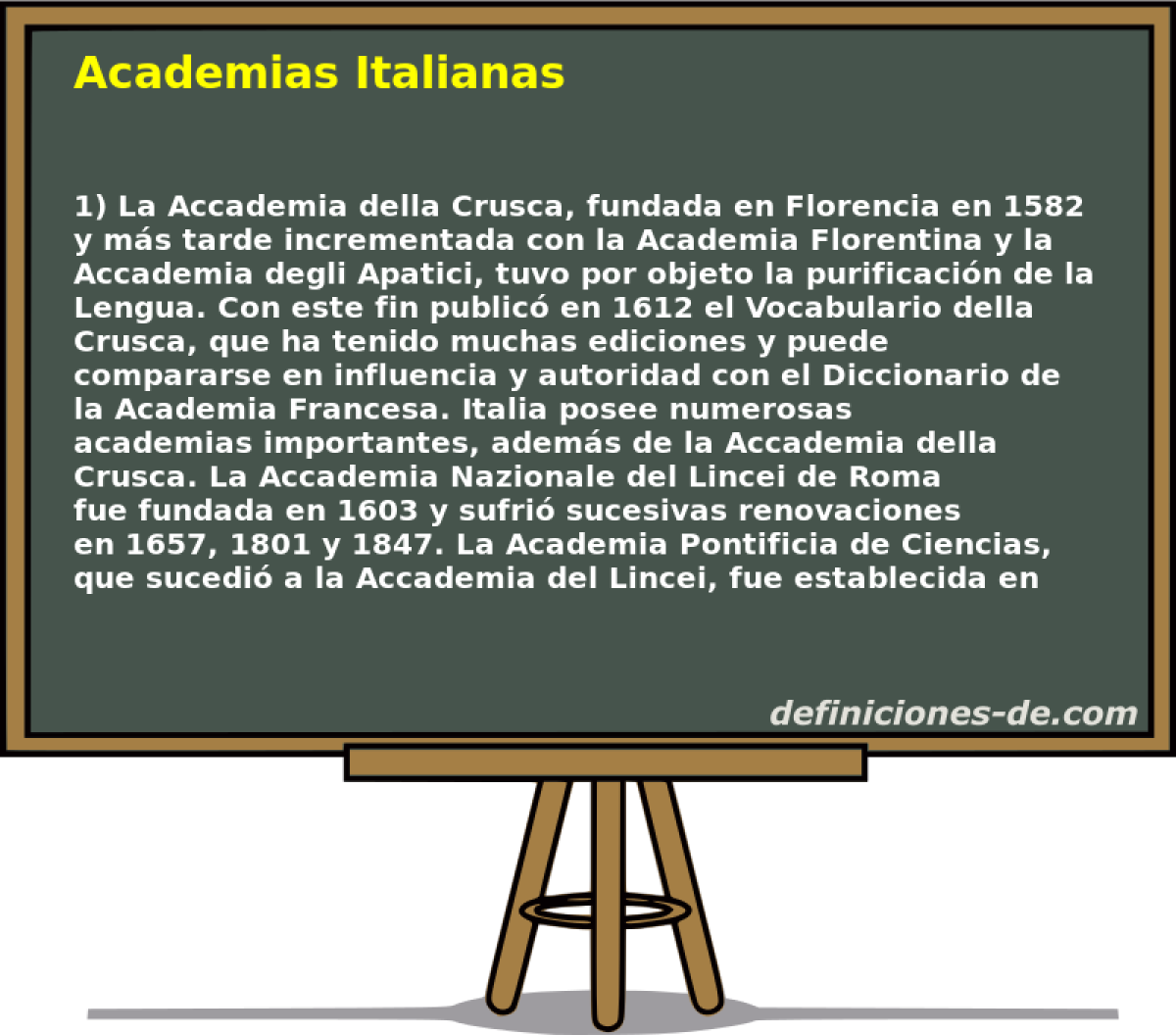Academias Italianas 