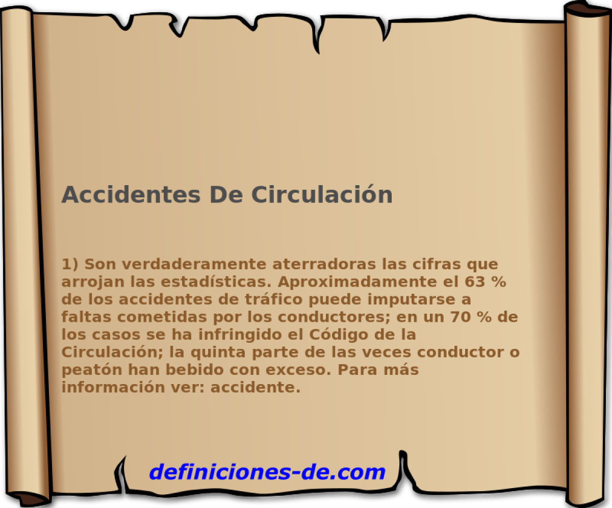 Accidentes De Circulacin 
