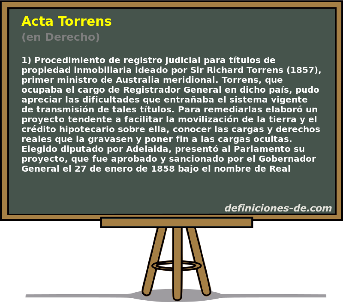 Acta Torrens (en Derecho)