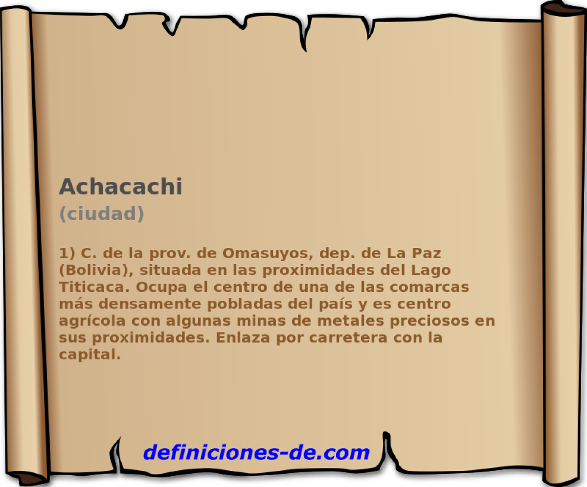 Achacachi (ciudad)
