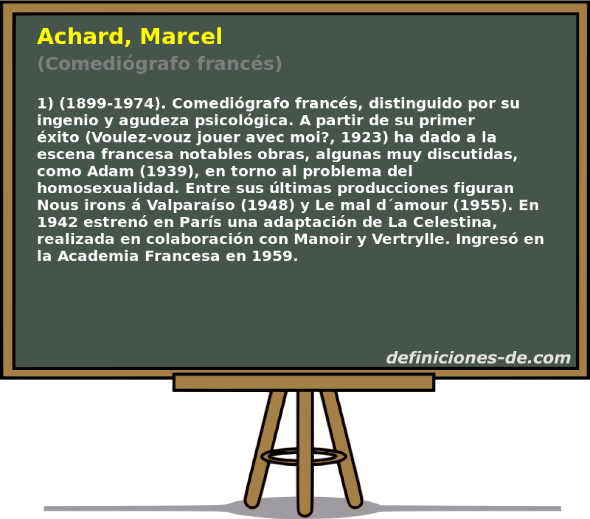 Achard, Marcel (Comedigrafo francs)