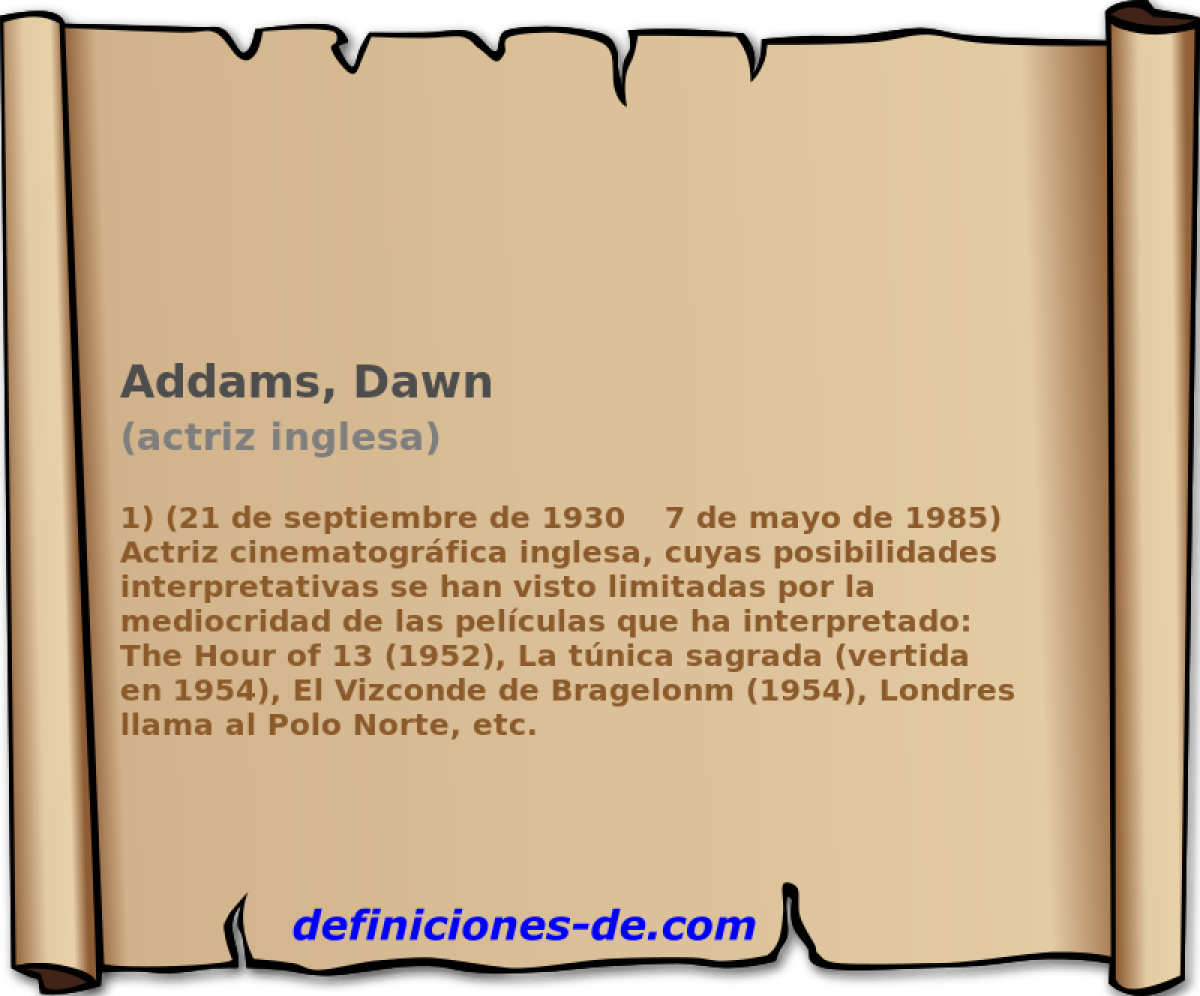 Addams, Dawn (actriz inglesa)