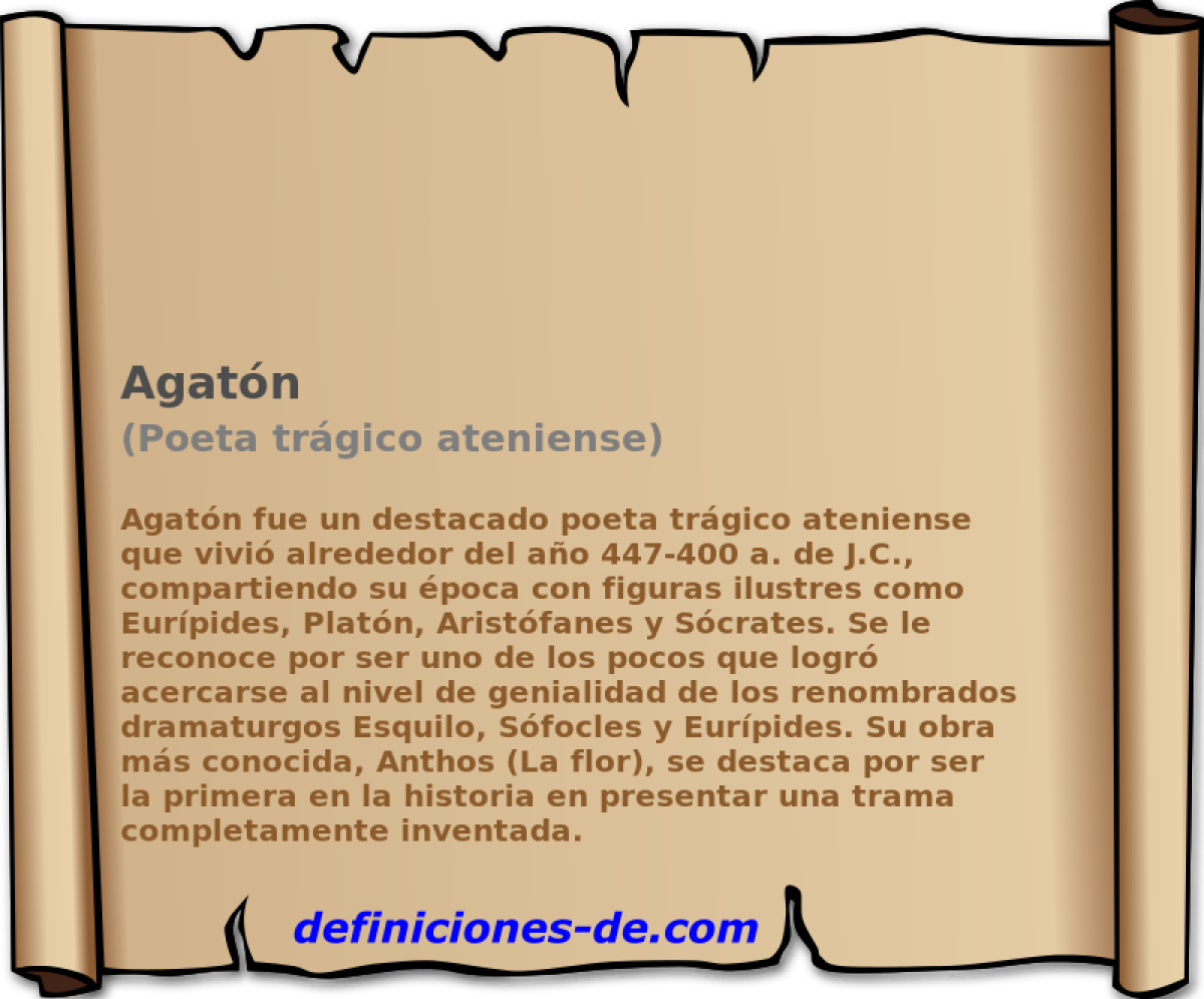 Agatn (Poeta trgico ateniense)
