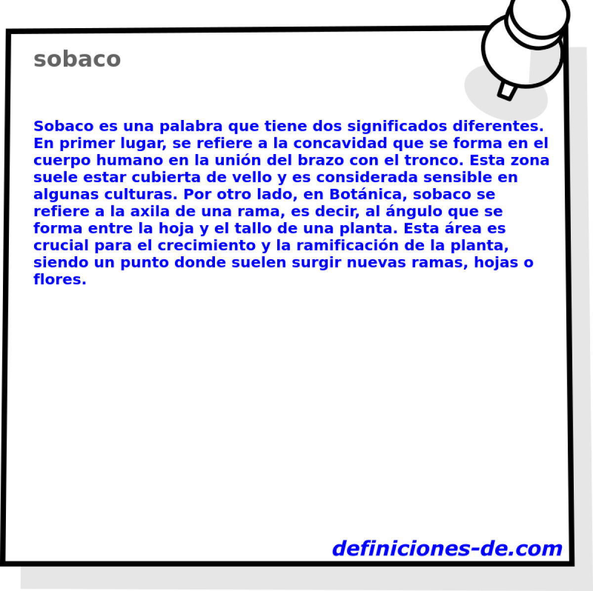 sobaco 