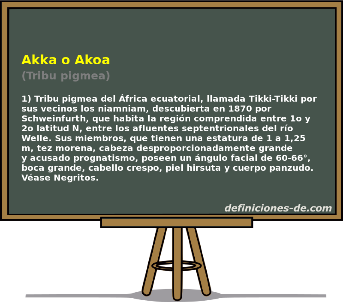 Akka o Akoa (Tribu pigmea)