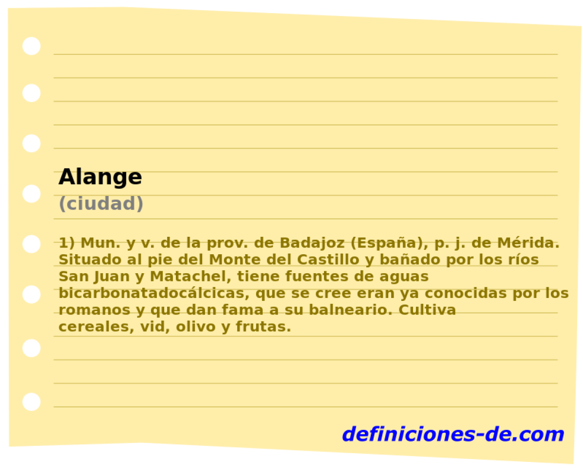 Alange (ciudad)