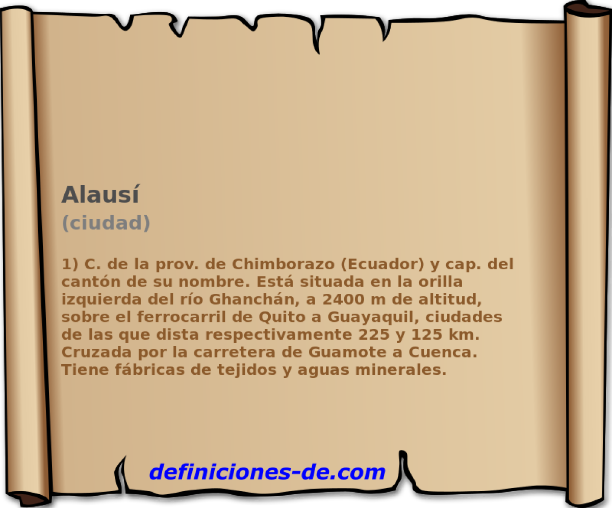 Alaus (ciudad)
