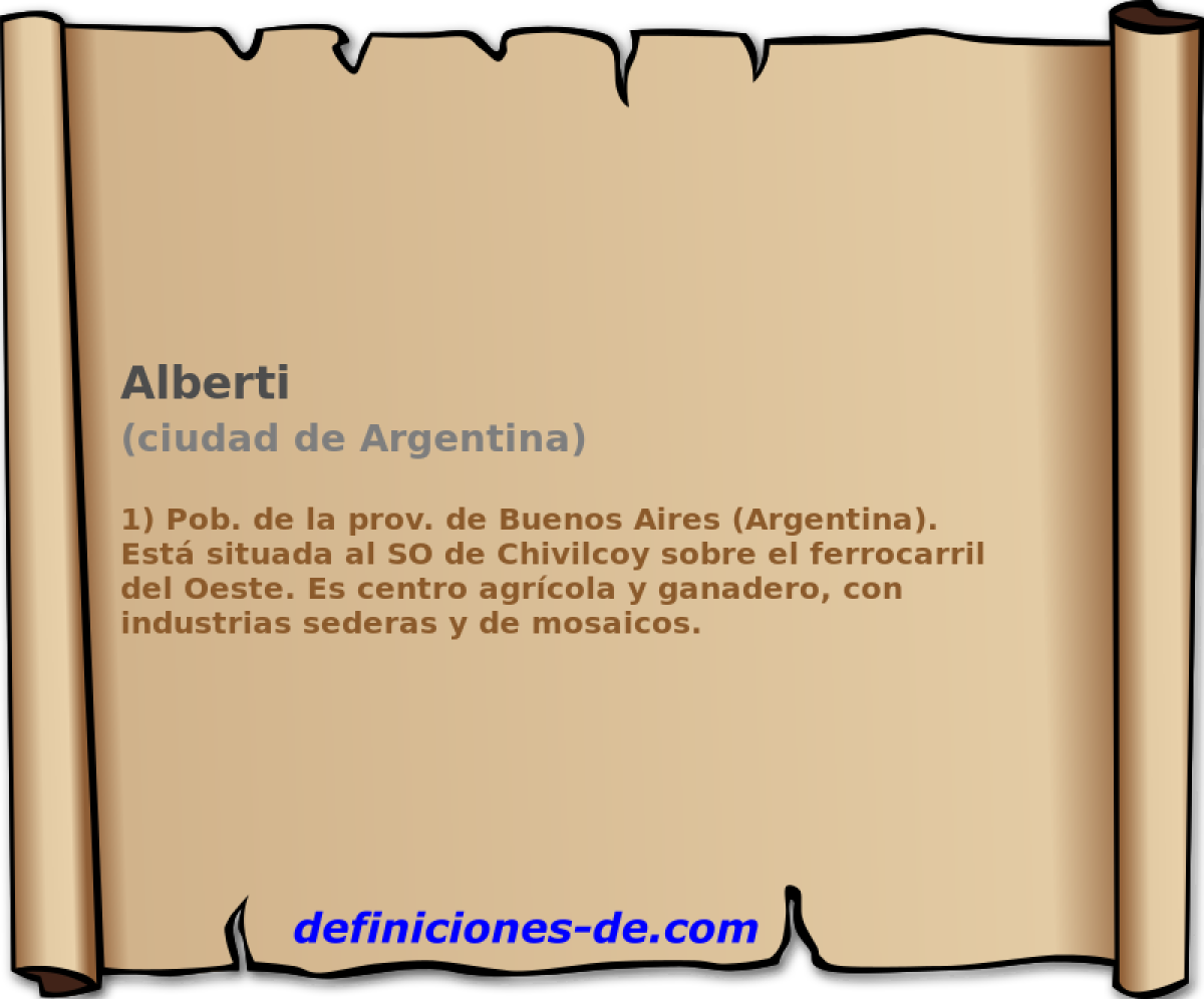 Alberti (ciudad de Argentina)
