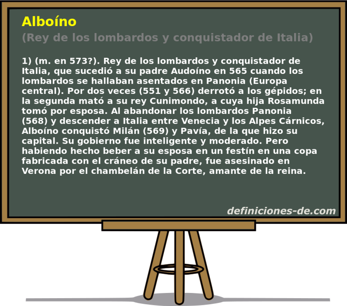 Albono (Rey de los lombardos y conquistador de Italia)