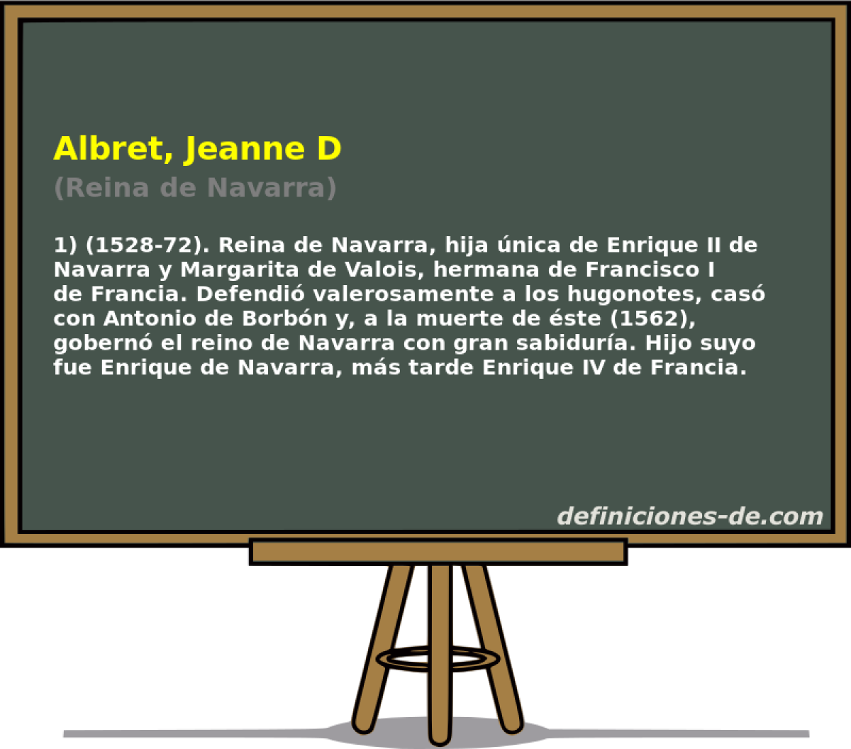 Albret, Jeanne D (Reina de Navarra)