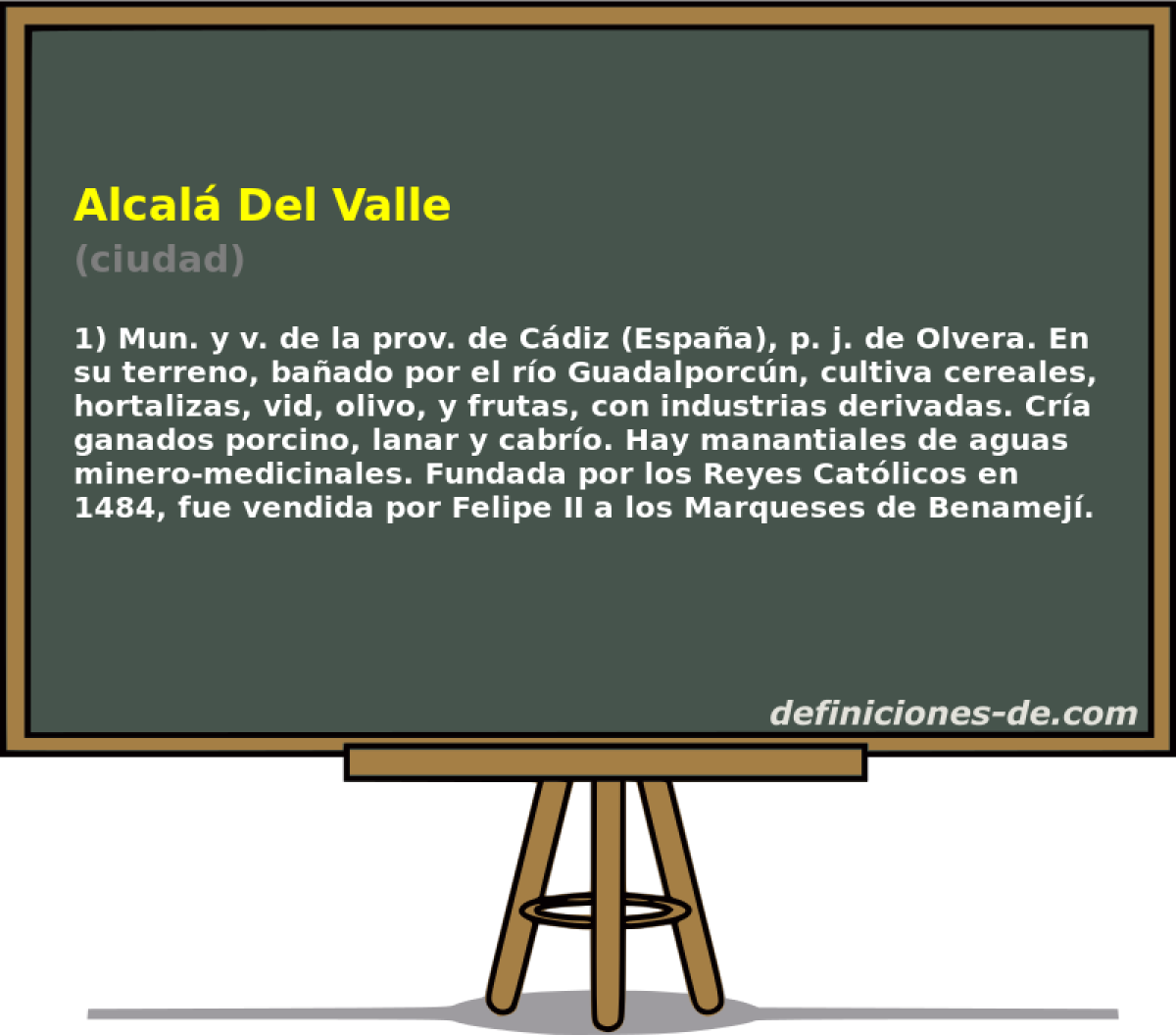 Alcal Del Valle (ciudad)