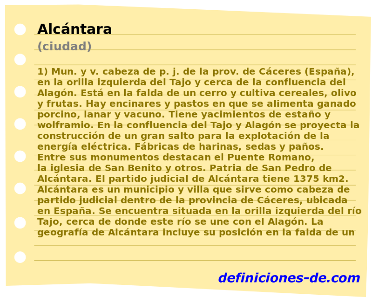 Alcntara (ciudad)