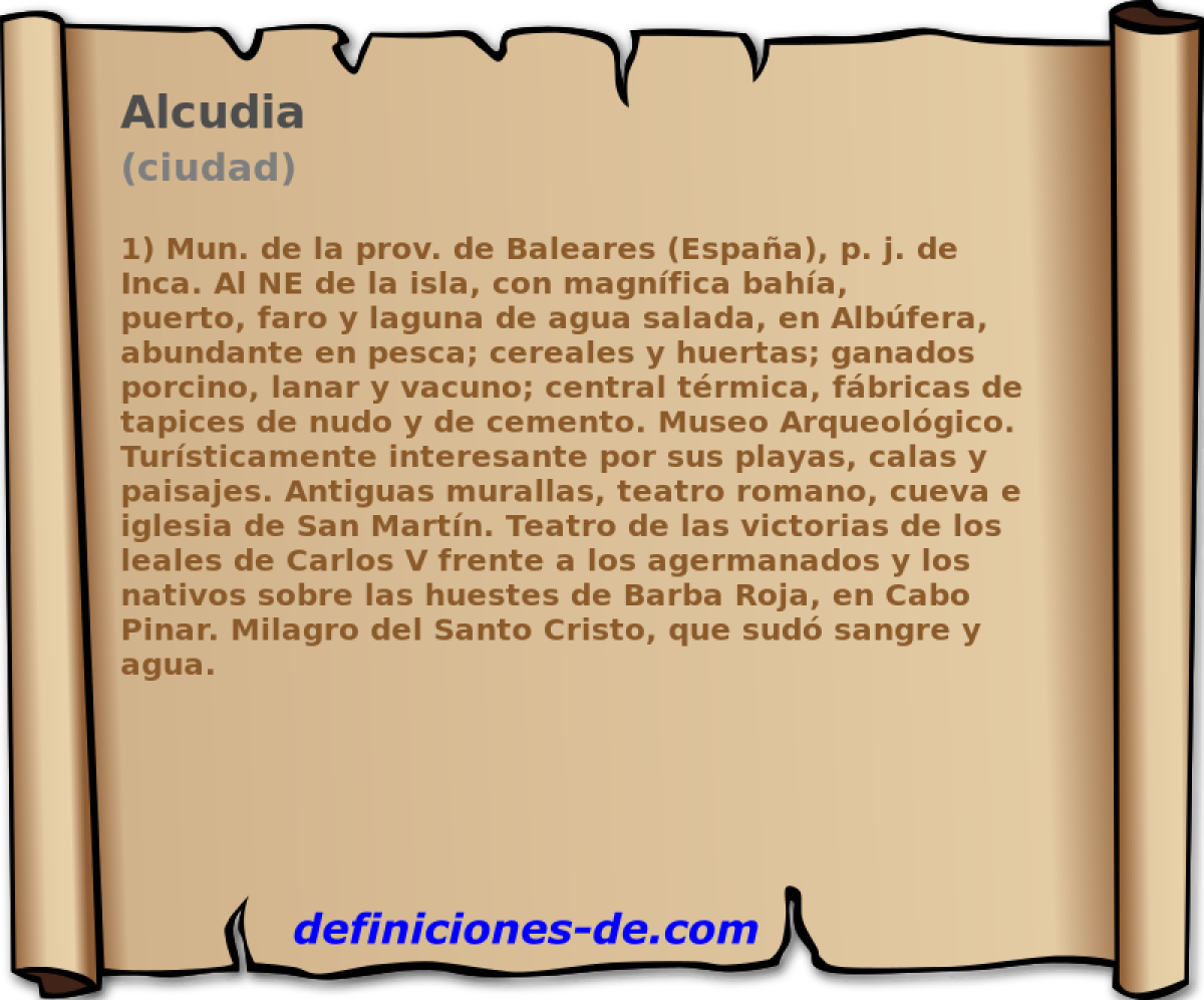 Alcudia (ciudad)
