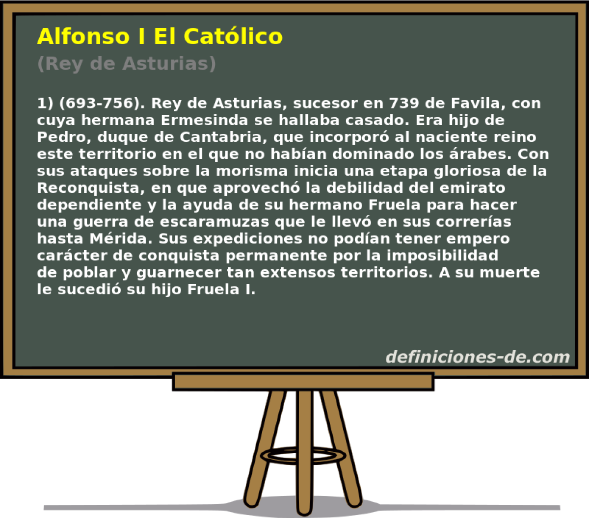 Alfonso I El Catlico (Rey de Asturias)