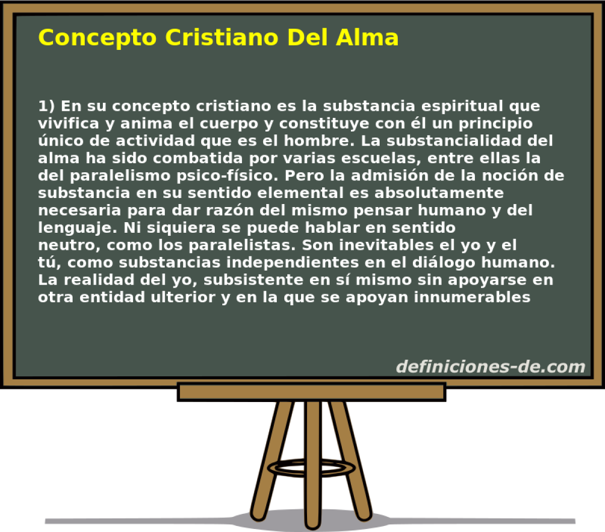 Concepto Cristiano Del Alma 