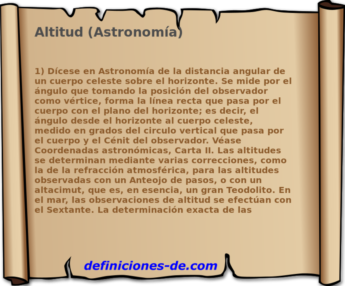 Altitud (Astronoma) 