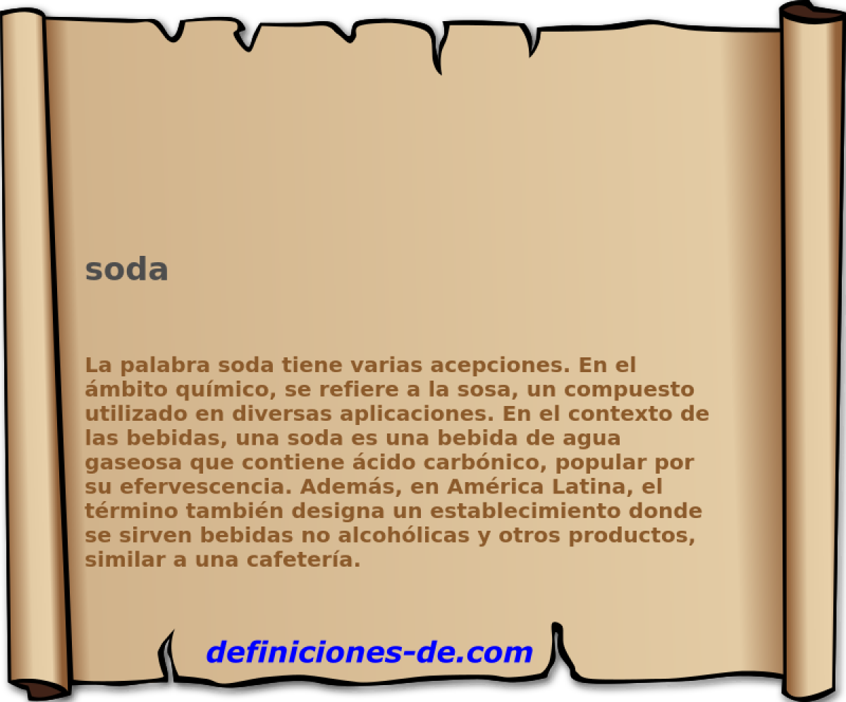 soda 