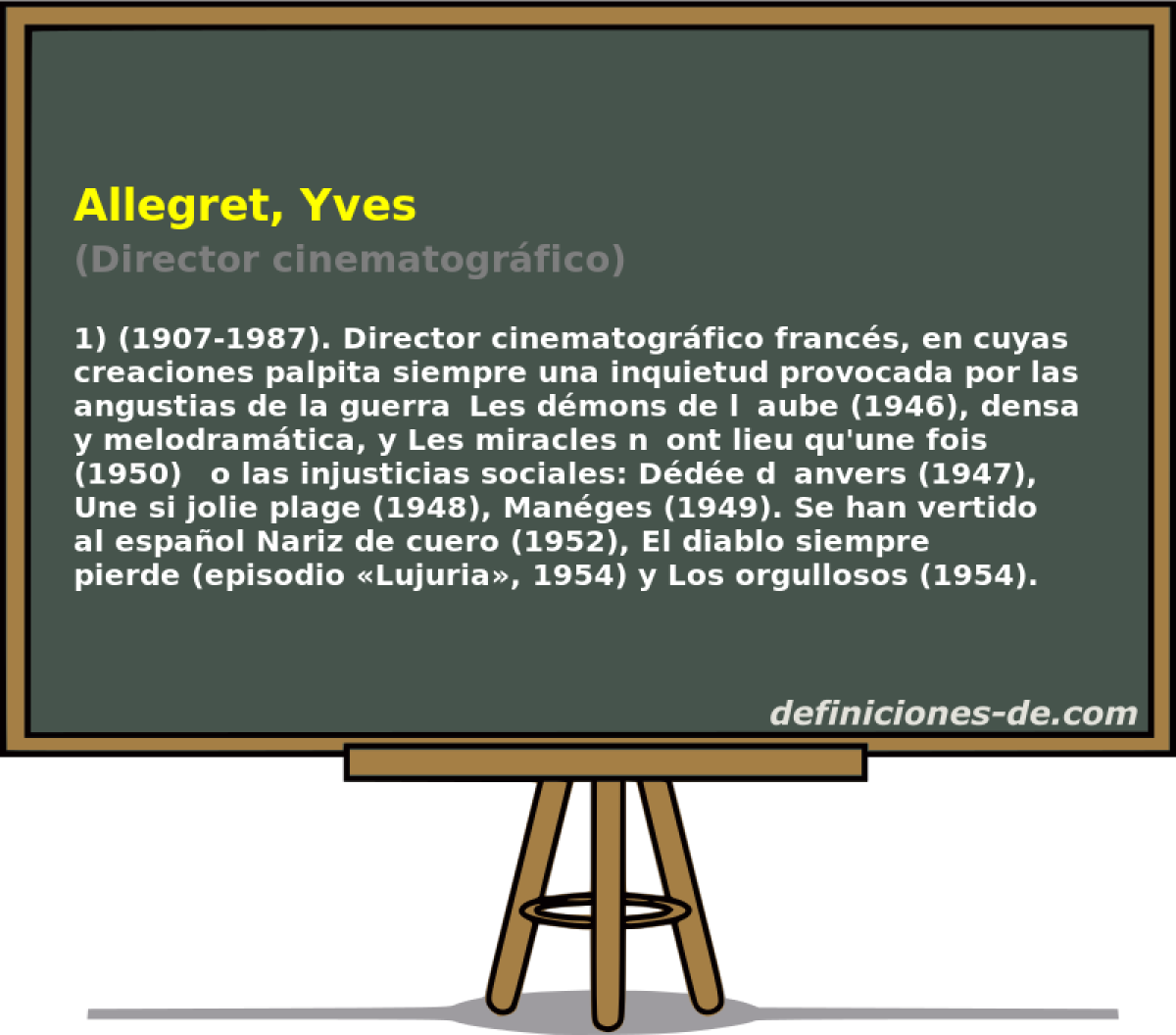 Allegret, Yves (Director cinematogrfico)