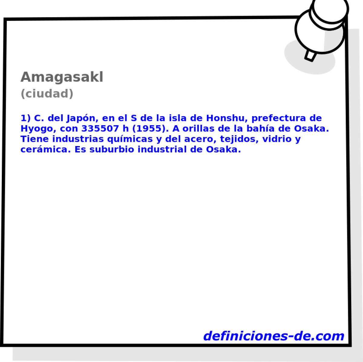 Amagasakl (ciudad)