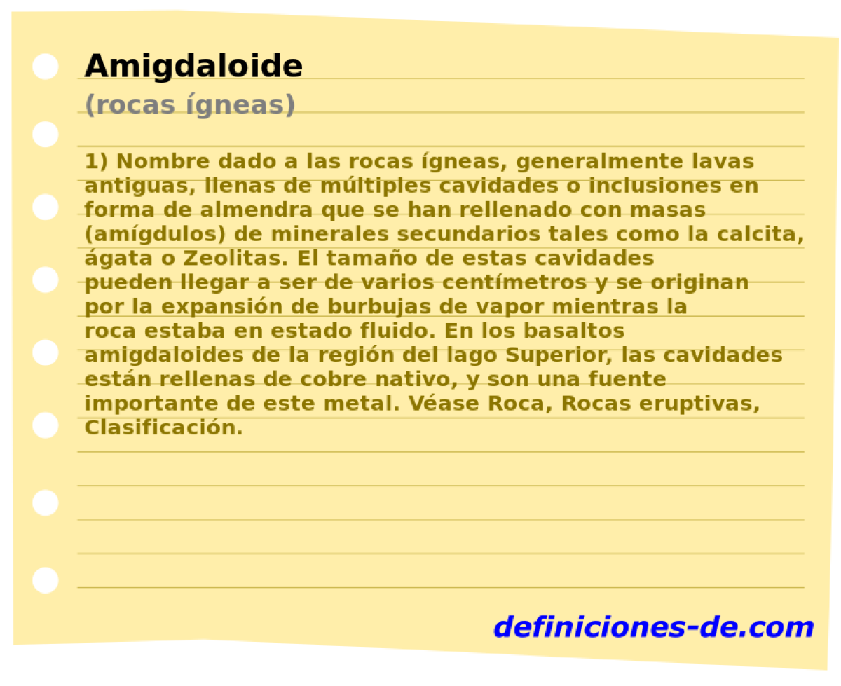 Amigdaloide (rocas gneas)