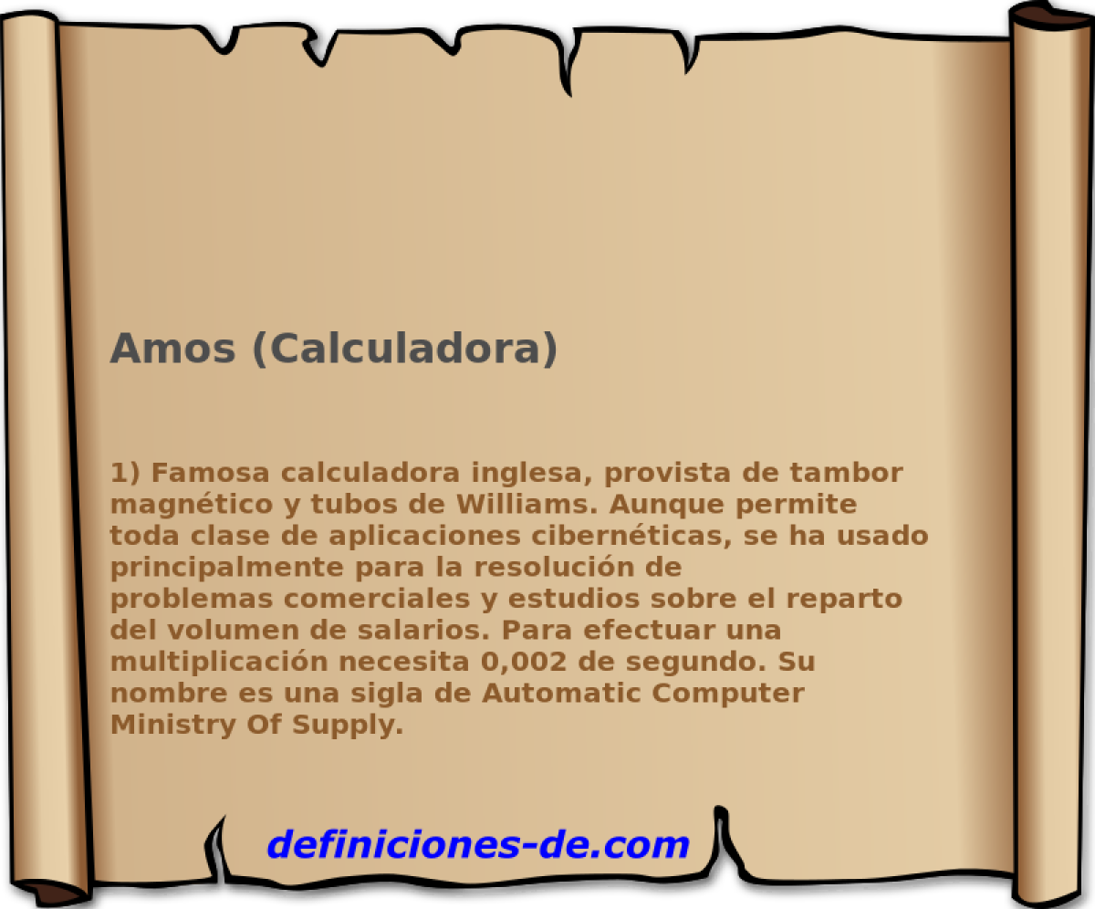 Amos (Calculadora) 