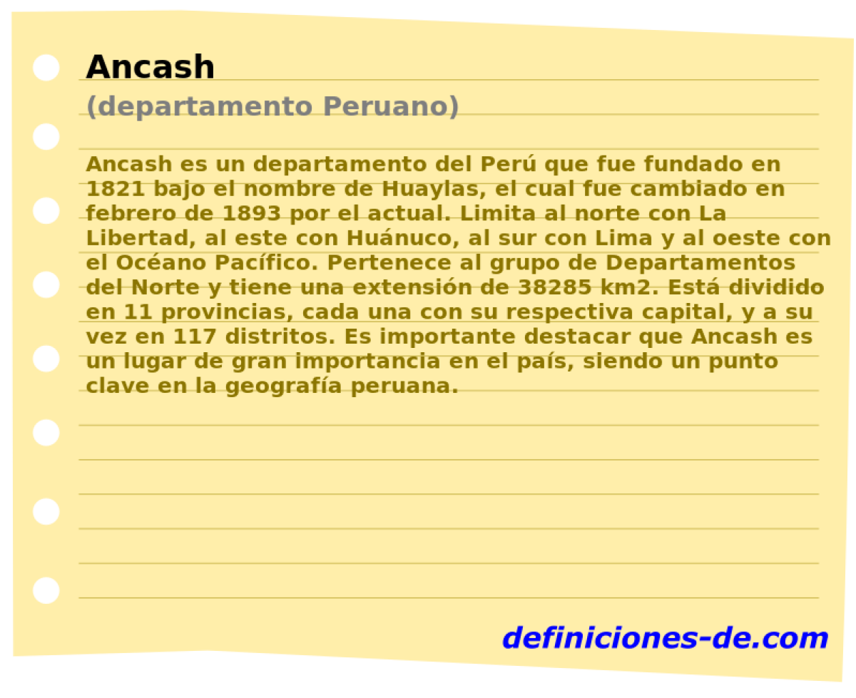 Ancash (departamento Peruano)