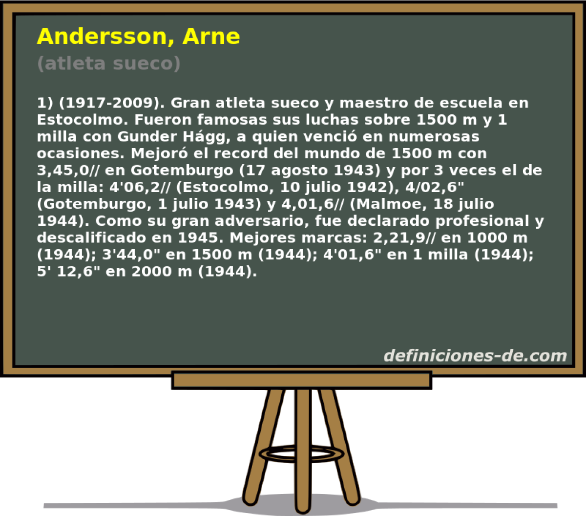 Andersson, Arne (atleta sueco)