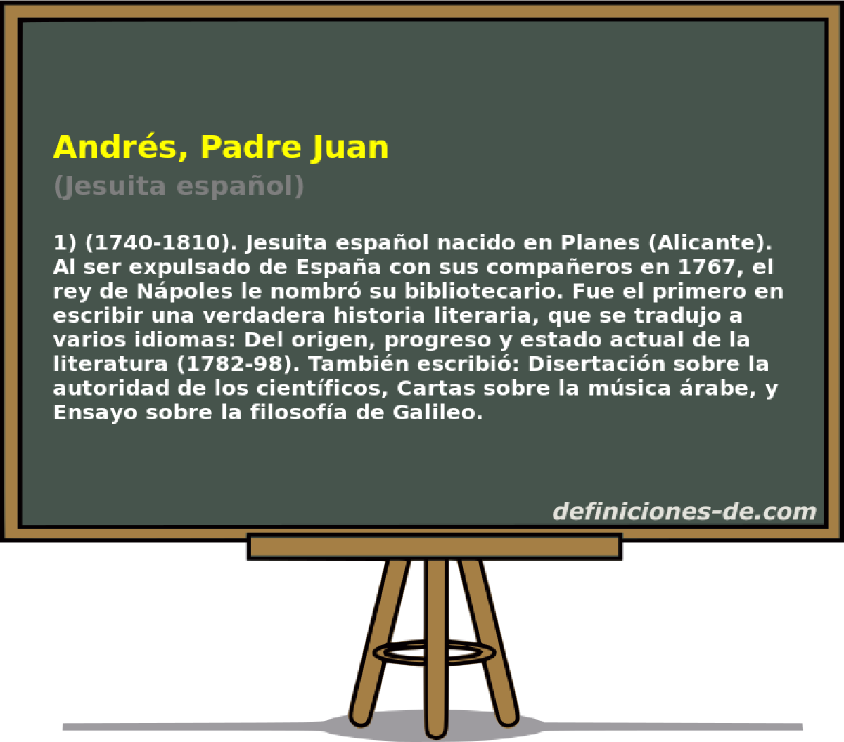 Andrs, Padre Juan (Jesuita espaol)