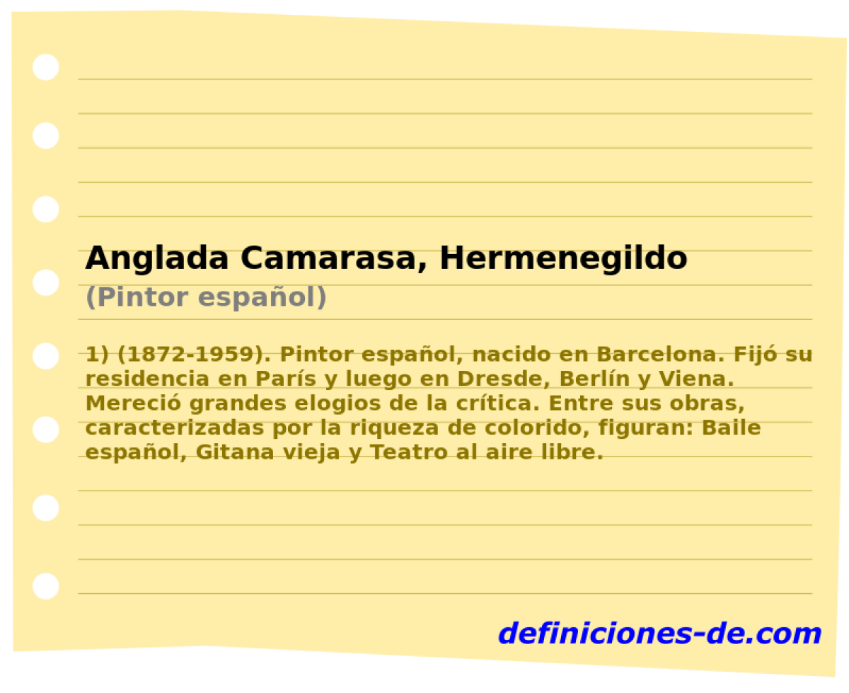 Anglada Camarasa, Hermenegildo (Pintor espaol)