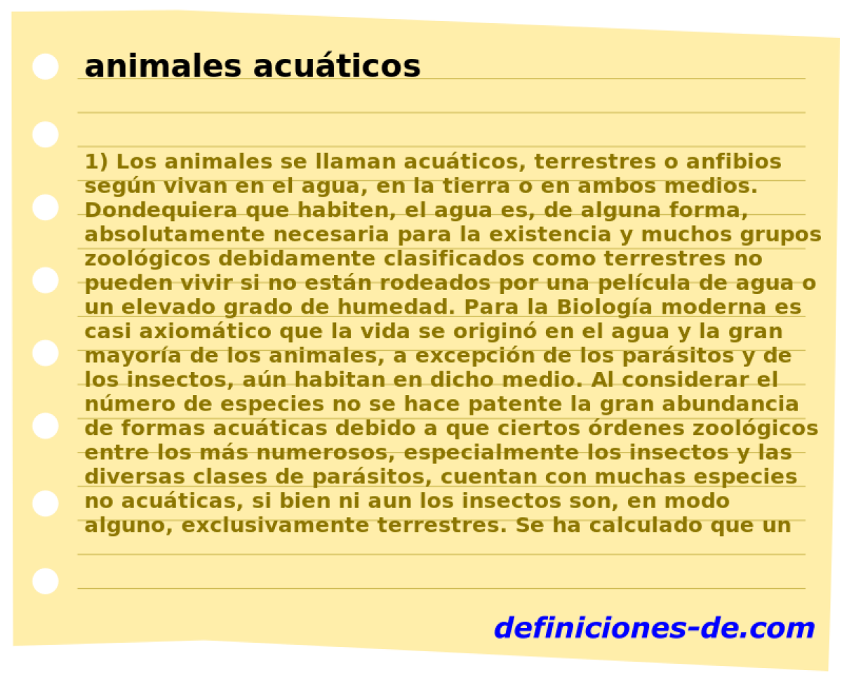 animales acuticos 