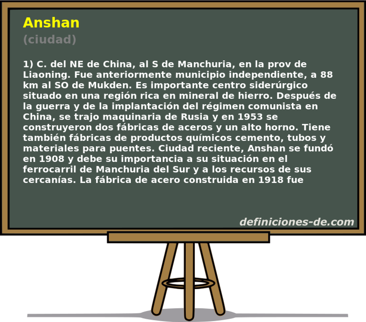 Anshan (ciudad)
